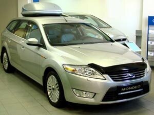 Дефлектор капота (мухобойка) Ford Mondeo 2007-2010 (Форд Мондео) SIM